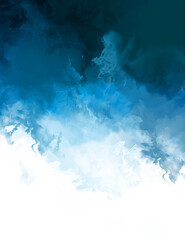 2D illustration of colorful brush strokes. Decorative texture painting. Vibrant paint pattern backdrop.