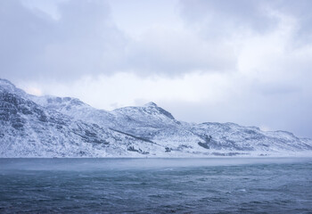 Beautiful untouched nature in northern Scandinavia