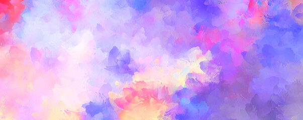 Artistic abstract background. Texture painted wallpaper. Creative illustration with strokes of paint. Brush pattern painting.