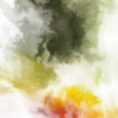 Watercolor painted background. Abstract Illustration wallpaper. Brush stroked painting. 2D Illustration.