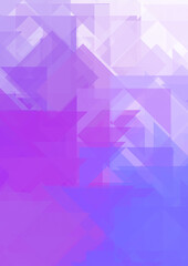 Overlapping design with triangles background. Abstract geometric wallpaper. Geometrical colorful triangular shapes.