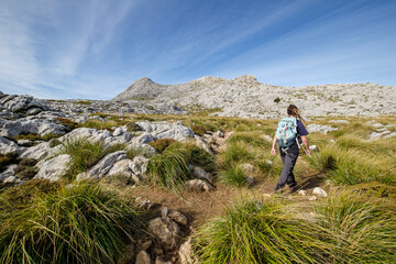 Masanella peak, Sierra de Tramontana, 1364 meters, municipality of Escorca, Mallorca, Balearic Islands, Spain