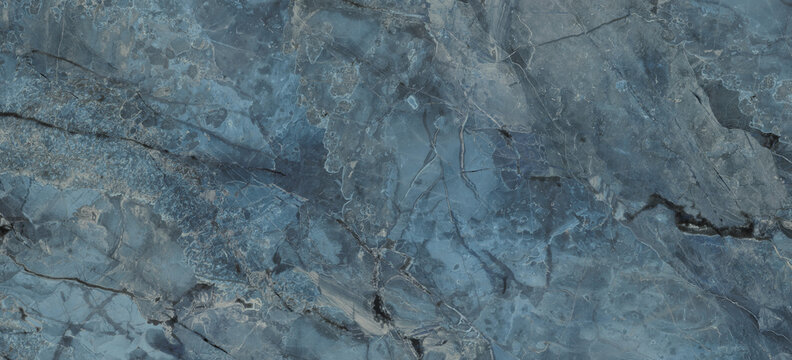 blue marble texture background, Italian marbel with a dynamic pattern, Surface rock gray stone with a pattern of Emperador marbel, Close up of abstract texture with high resolution.
