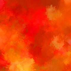 Wall art. Unique and creative illustration. Brush stroked painting. Abstract background of colorful brush strokes. Brushed vibrant wallpaper. Painted artistic creation.