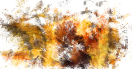Brushed Painted Abstract Background. Brush stroked painting. Artistic vibrant and colorful wallpaper.