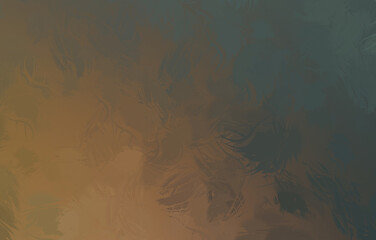 Wild Brushstrokes. Brushed Painted Abstract Background. Brush stroked painting. Strokes of paint. 2D Illustration.