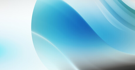 Dynamic trendy simple fluid color gradient abstract cool background with overlapping line effects.  Illustration for wallpaper, banner, background, card, book, pamphlet,website. 2D illustration..