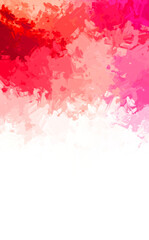 Artistic abstract background. Texture painted wallpaper. Creative illustration with strokes of paint. Brush pattern painting.