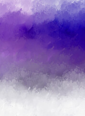 Obraz premium 2D illustration of colorful brush strokes. Decorative texture painting. Vibrant paint pattern backdrop.