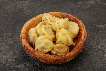 Dumplings with meat and spices