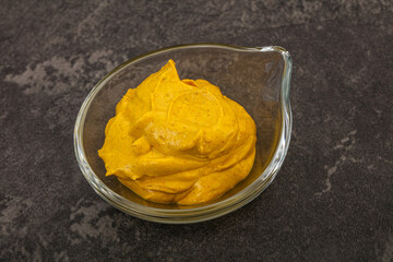 Asian Curry sauce in the bowl