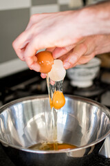 Carrot cake in the making