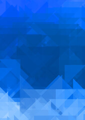 Overlapping design with triangles background. Abstract geometric wallpaper. Geometrical colorful triangular shapes.