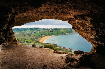 Tal-Mixta Cave in Gozo