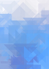 Overlapping design with triangles background. Abstract geometric wallpaper. Geometrical colorful triangular shapes.