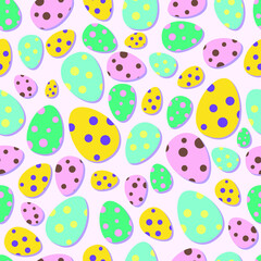 seamless easter pattern