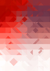 Fototapeta premium Intersecting shapes design on white background. Abstract minimalistic wallpaper. Colorful geometric template.