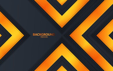 Abstract black and gold luxury background