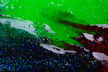 Slime background. Glossy texture