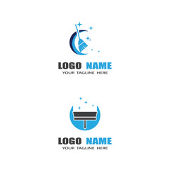 Cleaning Logo Template vector symbol nature