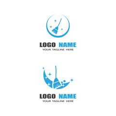 Cleaning Logo Template vector symbol nature