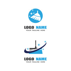 Cleaning Logo Template vector symbol nature
