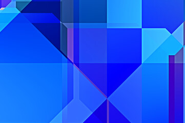 Fototapeta premium Overlapping design with triangles background. Abstract geometric wallpaper. Geometrical colorful triangular shapes.