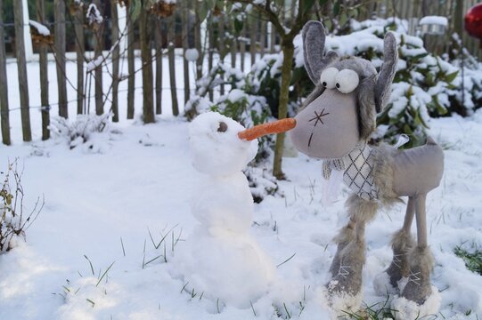 Winter: "Oh, wer bist du?"