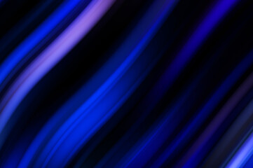 Colorful smooth lines on black background. Liquid and fluid vibrant color waves flowing in the dark. Graphic illustration for wallpaper, banner, background, card, book, cover, poster, banner, brochure