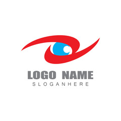 Eye Care vector logo design