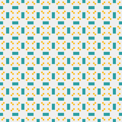 Naklejka premium Abstract Cross Pattern generative computational art illustration