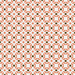 Fototapeta premium Abstract Cross Pattern generative computational art illustration