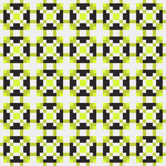 Abstract Cross Pattern generative computational art illustration
