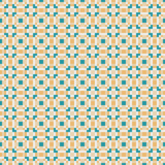 Abstract Cross Pattern generative computational art illustration