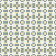 Abstract Cross Pattern generative computational art illustration