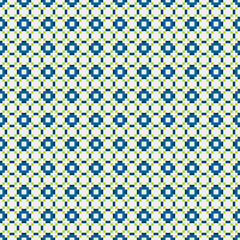 Abstract Cross Pattern generative computational art illustration