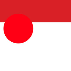 Background social media post white and red