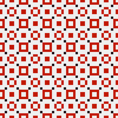 Abstract Cross Pattern generative computational art illustration