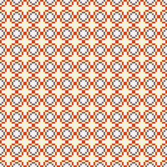 Abstract Cross Pattern generative computational art illustration