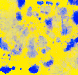 Obraz premium Tie Dye Fabric. Yellow Batik Shirt. Hippie Psychedelic Backdrop. Tie-Dye Circular Texture. Artistic Heart Roll. Water Circle Pattern. Abstract Color Background. Art Design. Tie Dye Fabric.