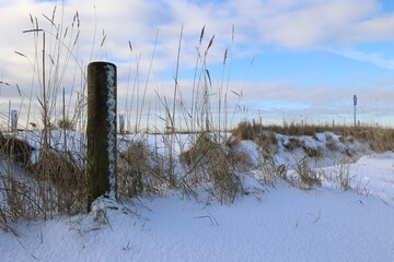 Cuxhaven Winterwunderland an der Nordseeküste