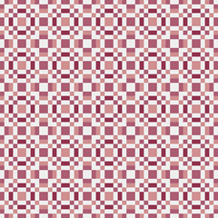 Fototapeta premium Abstract Cross Pattern generative computational art illustration