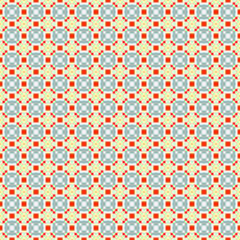 Abstract Cross Pattern generative computational art illustration