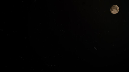 Full moon in the night