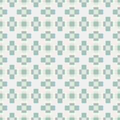 Fototapeta premium Abstract Cross Pattern generative computational art illustration