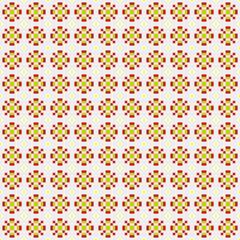 Abstract Cross Pattern generative computational art illustration