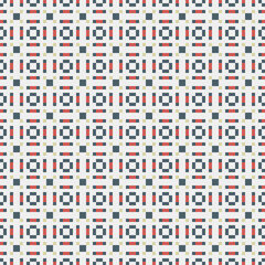 Abstract Cross Pattern generative computational art illustration