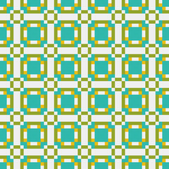 Abstract Cross Pattern generative computational art illustration