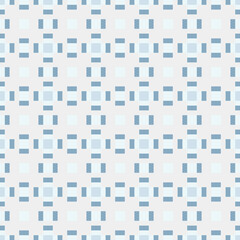 Fototapeta premium Abstract Cross Pattern generative computational art illustration