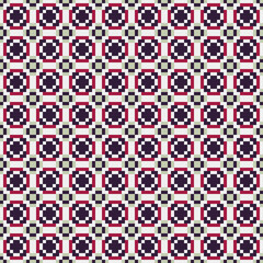 Abstract Cross Pattern generative computational art illustration